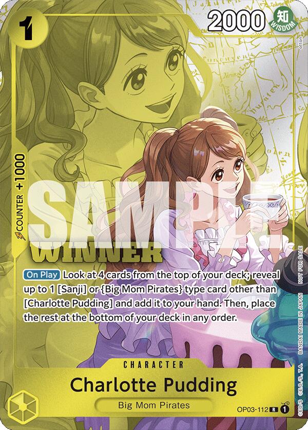 Charlotte Pudding (Winner Pack 2024 Oct.-Dec.) [One Piece Promotion Cards] | Black Swamp Games