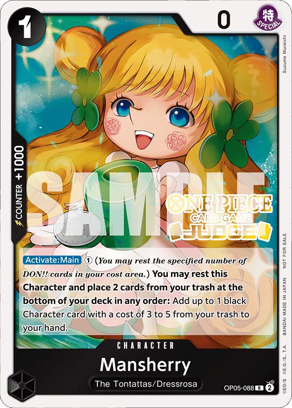 Mansherry (Judge Pack Vol. 4) [One Piece Promotion Cards] | Black Swamp Games