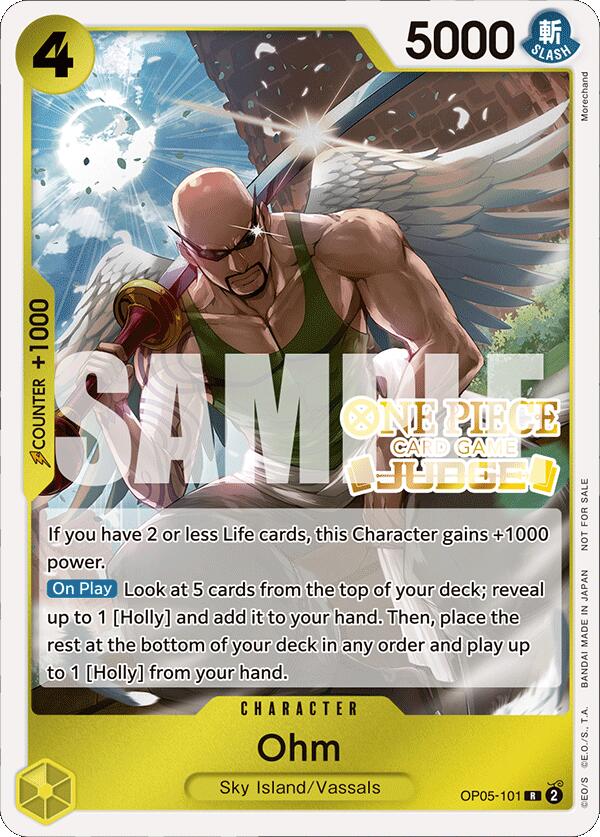 Ohm (Judge Pack Vol. 4) [One Piece Promotion Cards] | Black Swamp Games