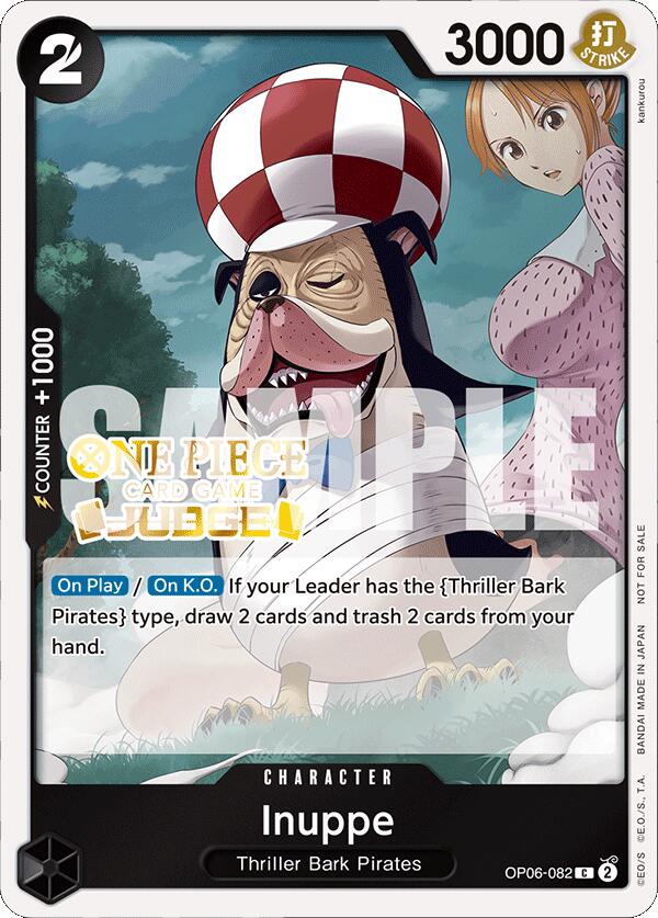 Inuppe (Judge Pack Vol. 4) [One Piece Promotion Cards] | Black Swamp Games