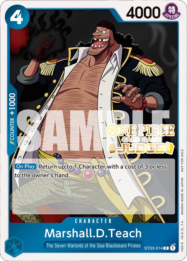 Marshall.D.Teach (Judge Pack Vol. 4) [One Piece Promotion Cards] | Black Swamp Games