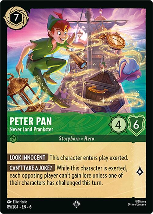 Peter Pan - Never Land Prankster (85/204) [Azurite Sea] | Black Swamp Games