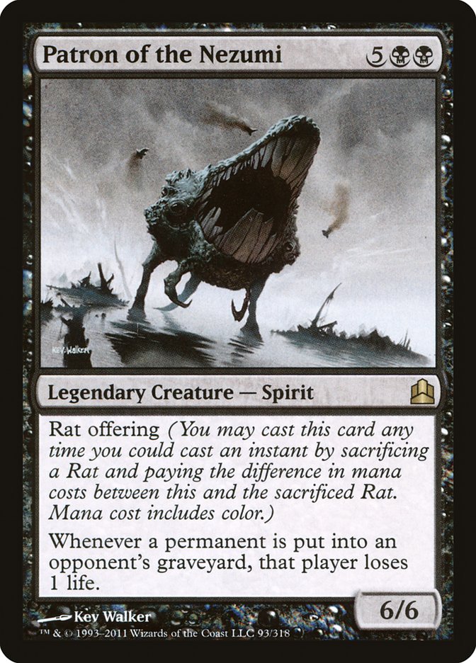 Patron of the Nezumi [Commander 2011] | Black Swamp Games