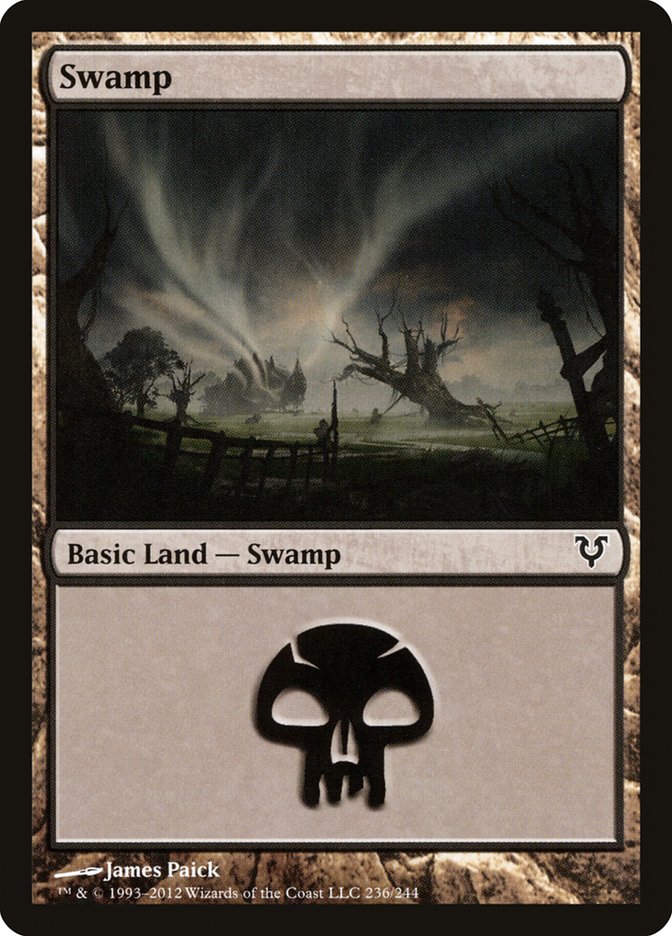 Swamp (236) [Avacyn Restored] | Black Swamp Games