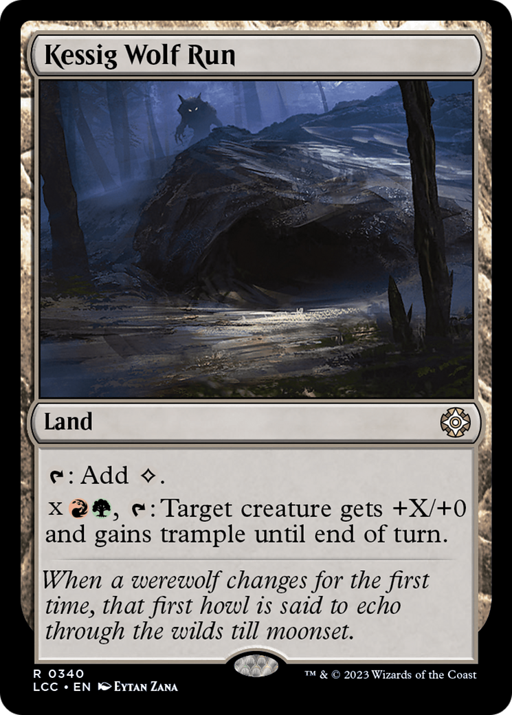 Kessig Wolf Run [The Lost Caverns of Ixalan Commander] | Black Swamp Games