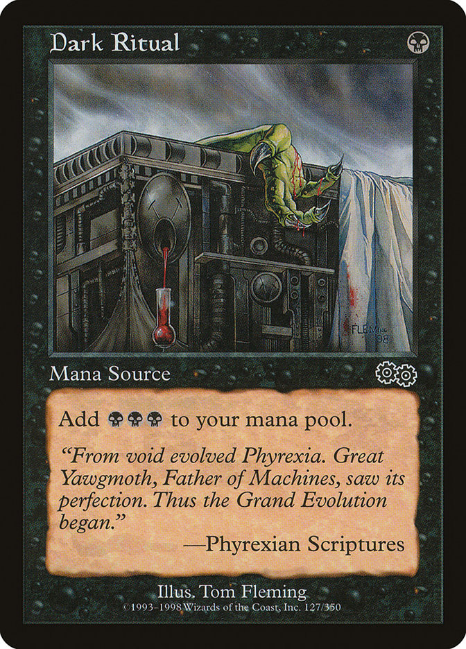 Dark Ritual [Urza's Saga] | Black Swamp Games