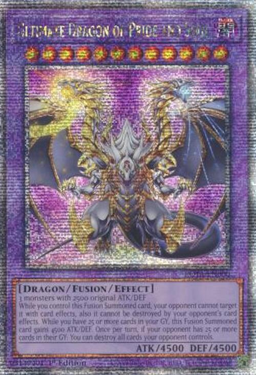 Ultimate Dragon of Pride and Soul [ROTA-EN000] Quarter Century Secret Rare | Black Swamp Games