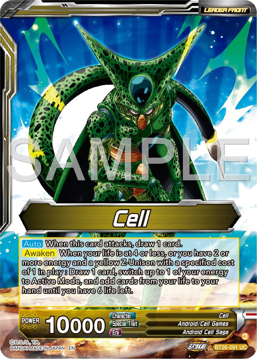 Cell // Cell, Fear Itself (BT26-091) [Ultimate Advent Prerelease Promos] | Black Swamp Games