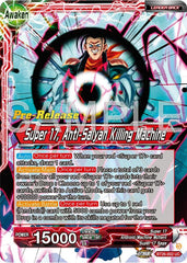 Hell Fighter 17 // Super 17, Anti-Saiyan Killing Machine (BT26-002) [Ultimate Advent Prerelease Promos] | Black Swamp Games