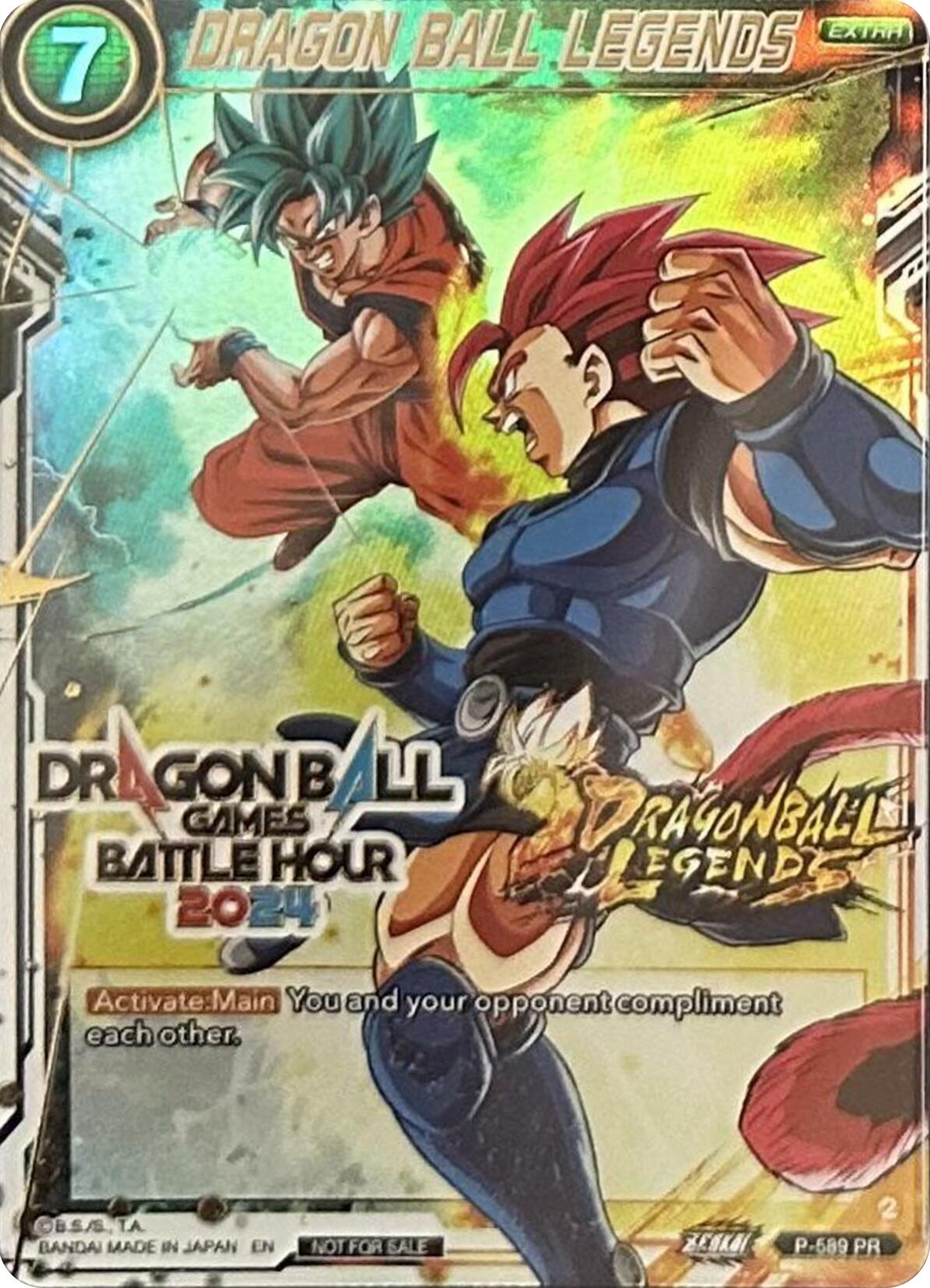 DRAGON BALL LEGENDS (Dragon Ball Games Battle Hour 2024 Promo Card Set) (P-589) [Promotion Cards] | Black Swamp Games