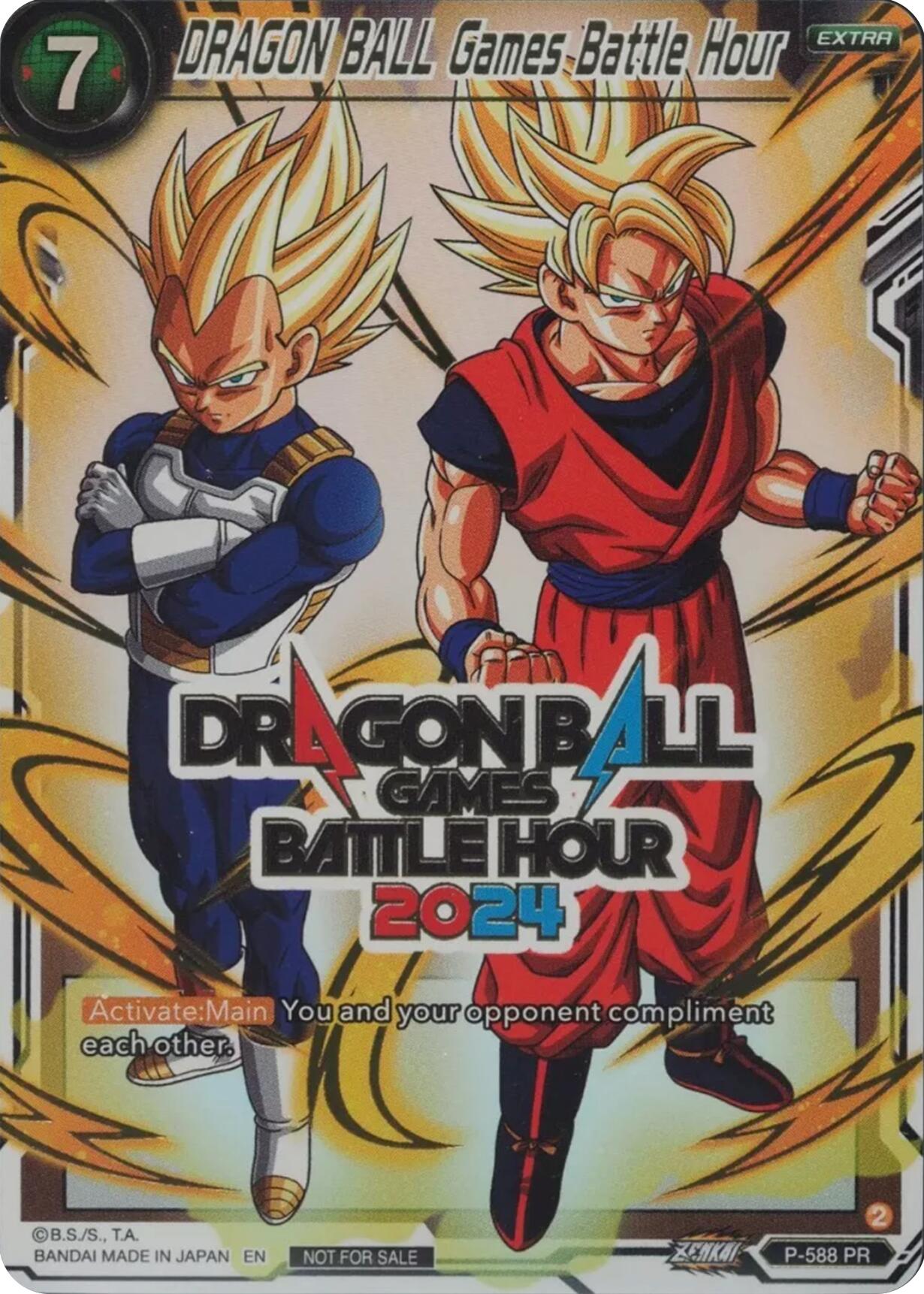 DRAGON BALL Games Battle Hour (Dragon Ball Games Battle Hour 2024 Promo Card Set) (P-588) [Promotion Cards] | Black Swamp Games