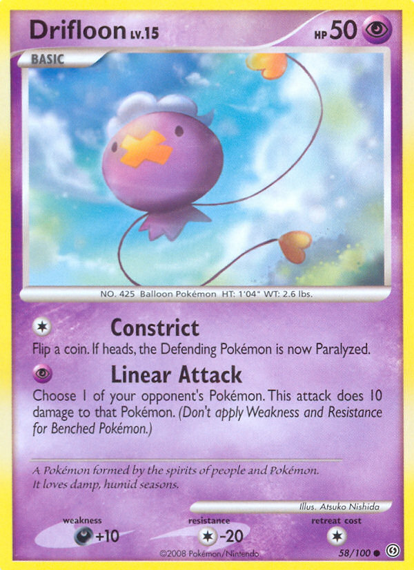 Drifloon (58/100) [Diamond & Pearl: Stormfront] | Black Swamp Games