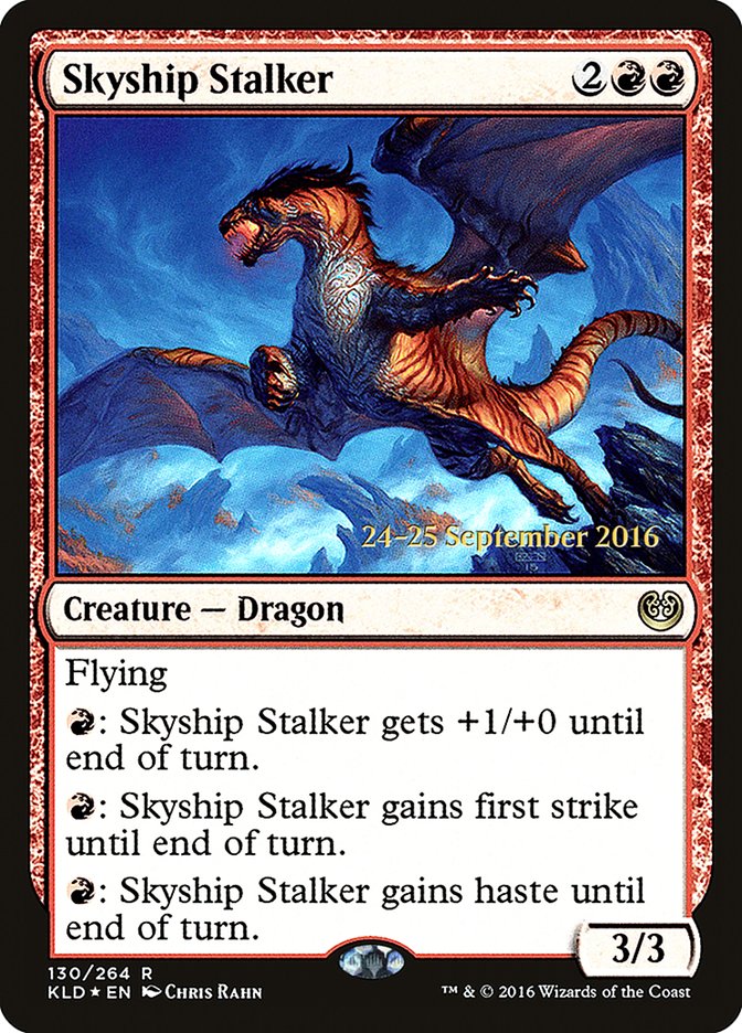Skyship Stalker [Kaladesh Prerelease Promos] | Black Swamp Games