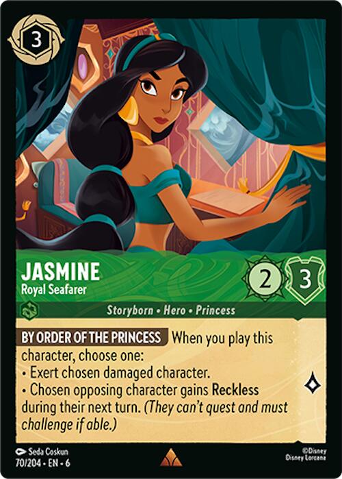 Jasmine - Royal Seafarer (70/204) [Azurite Sea] | Black Swamp Games