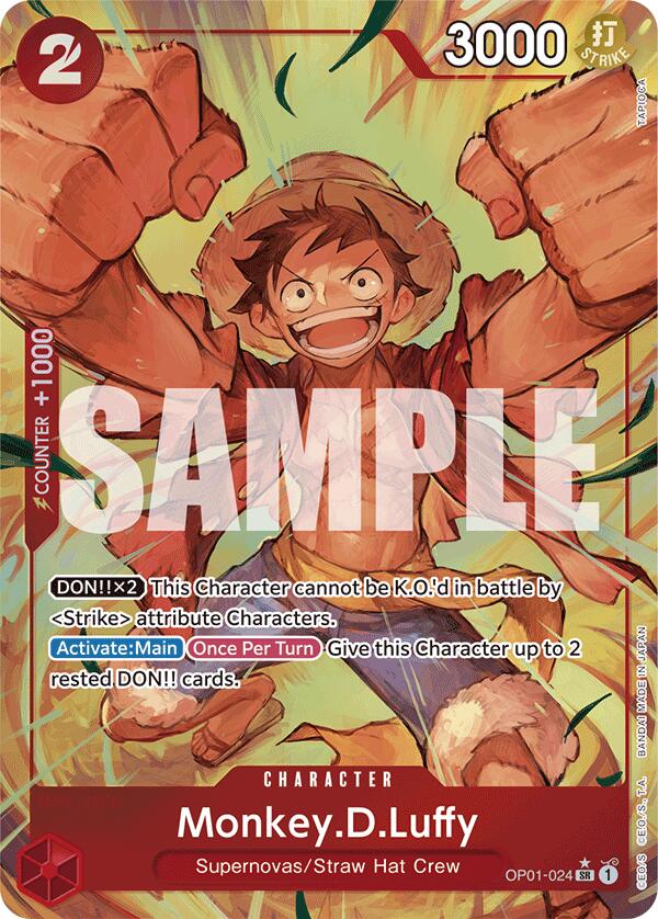 Monkey.D.Luffy (Alternate Art) [Extra Booster: Memorial Collection] | Black Swamp Games