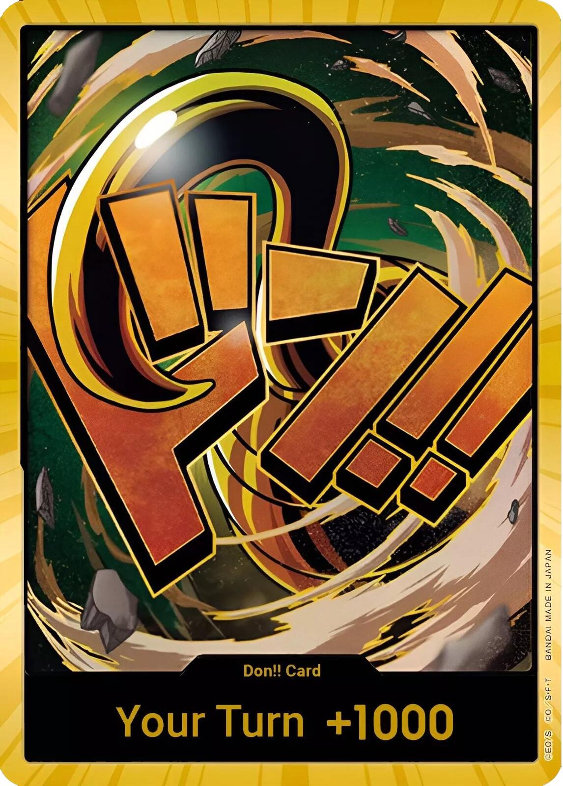 DON!! Card (Crocodile) (Gold) [Premium Booster -The Best-] | Black Swamp Games