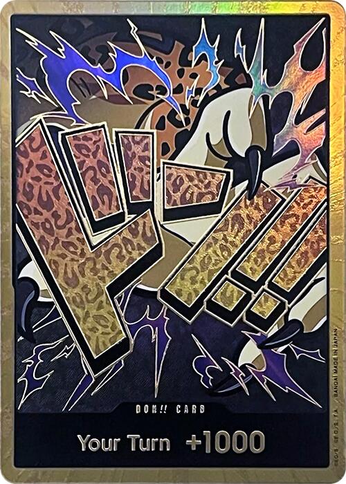 DON!! Card (Rob Lucci) (Gold) [Premium Booster -The Best-] | Black Swamp Games