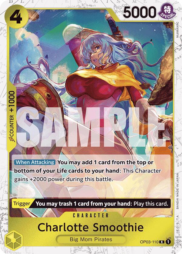 Charlotte Smoothie (Jolly Roger Foil) [Premium Booster -The Best-] | Black Swamp Games