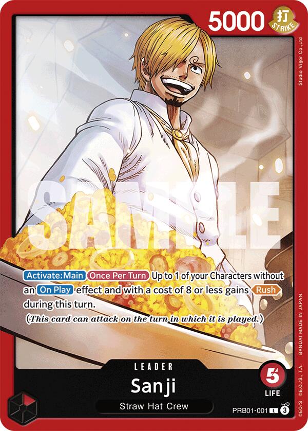 Sanji (PRB01-001) [Premium Booster -The Best-] | Black Swamp Games