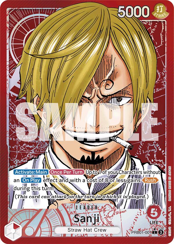 Sanji (PRB01-001) (Alternate Art) [Premium Booster -The Best-] | Black Swamp Games