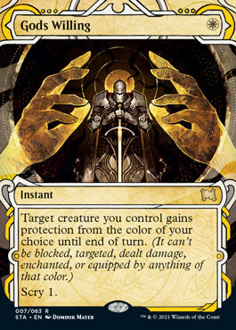 Gods Willing (Foil Etched) [Strixhaven: Mystical Archive] | Black Swamp Games