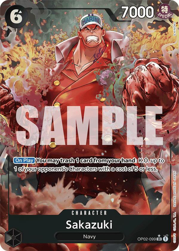 Sakazuki (Full Art) [Premium Booster -The Best-] | Black Swamp Games
