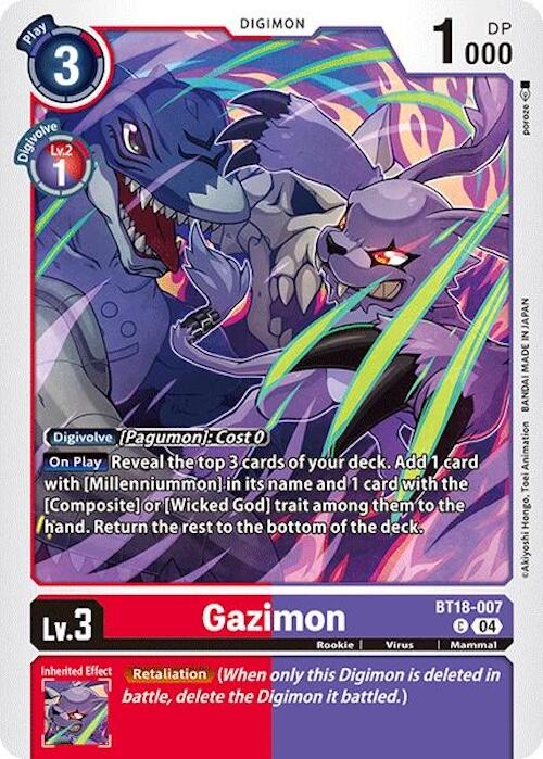 Gazimon [BT18-007] [Release Special Booster Ver.2.0] | Black Swamp Games