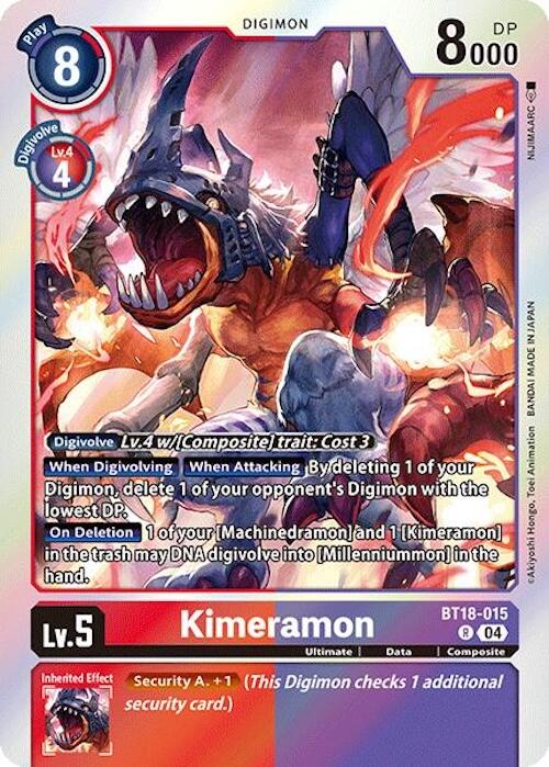 Kimeramon [BT18-015] [Release Special Booster 2.0] | Black Swamp Games