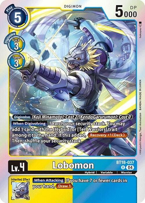 Lobomon [BT18-037] [Release Special Booster 2.0] | Black Swamp Games