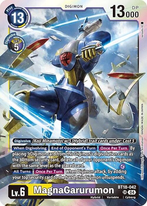 MagnaGarurumon [BT18-042] [Release Special Booster 2.0] | Black Swamp Games