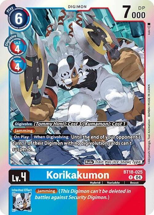 Korikakumon [BT18-025] [Release Special Booster 2.0] | Black Swamp Games