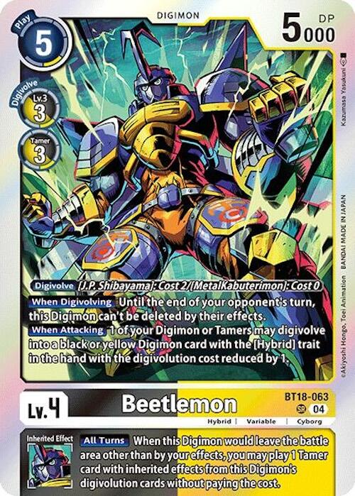 Beetlemon [BT18-063] [Release Special Booster Ver.2.0] | Black Swamp Games