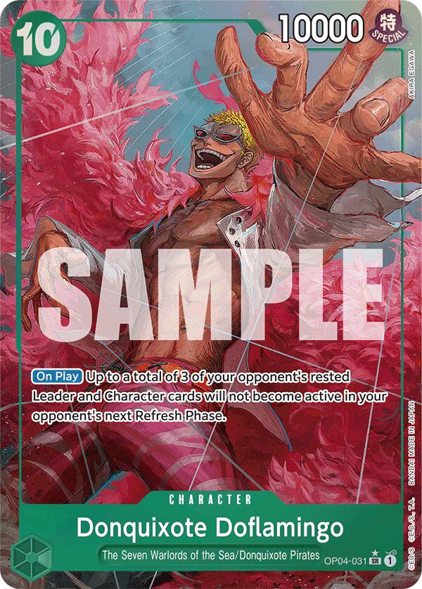 Donquixote Doflamingo (Alternate Art) [Premium Booster -The Best-] | Black Swamp Games