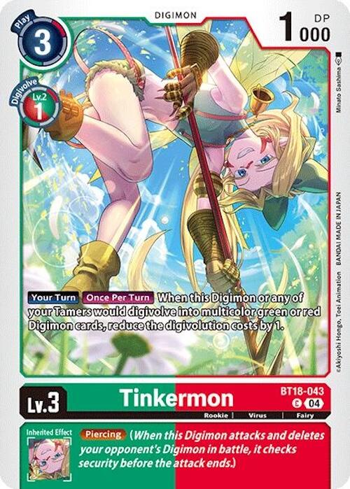 Tinkermon [BT18-043] [Release Special Booster 2.0] | Black Swamp Games