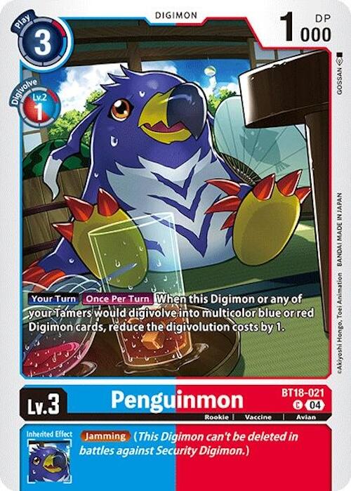 Penguinmon [BT18-021] [Release Special Booster 2.0] | Black Swamp Games