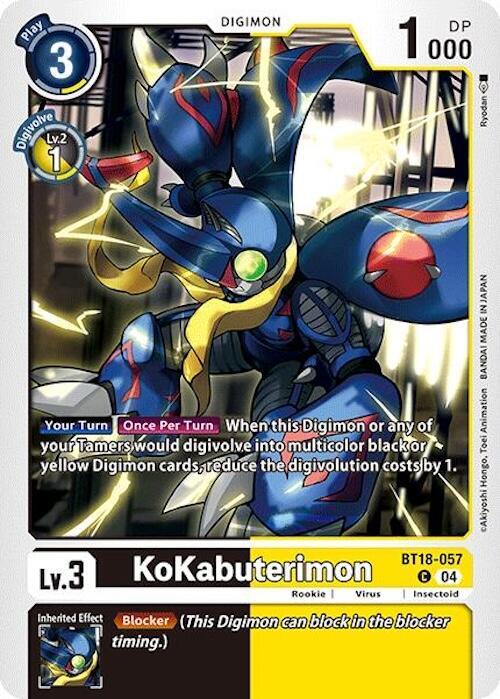 KoKabuterimon [BT18-057] [Release Special Booster 2.0] | Black Swamp Games