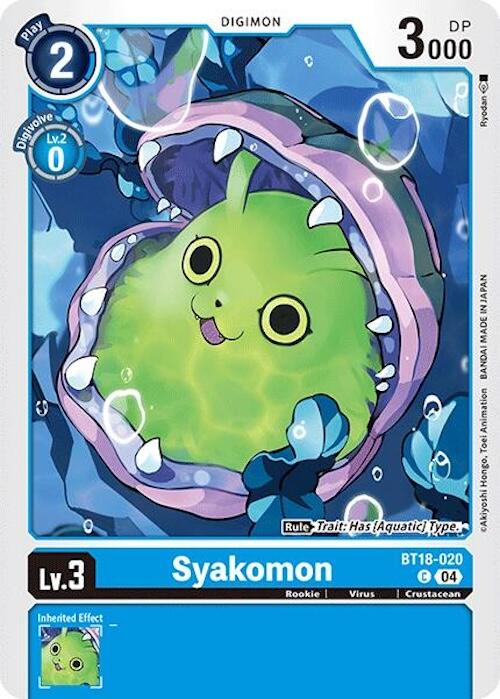 Syakomon [BT18-020] [Release Special Booster 2.0] | Black Swamp Games