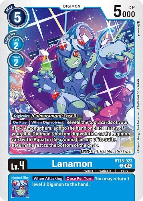 Lanamon [BT18-023] [Release Special Booster 2.0] | Black Swamp Games