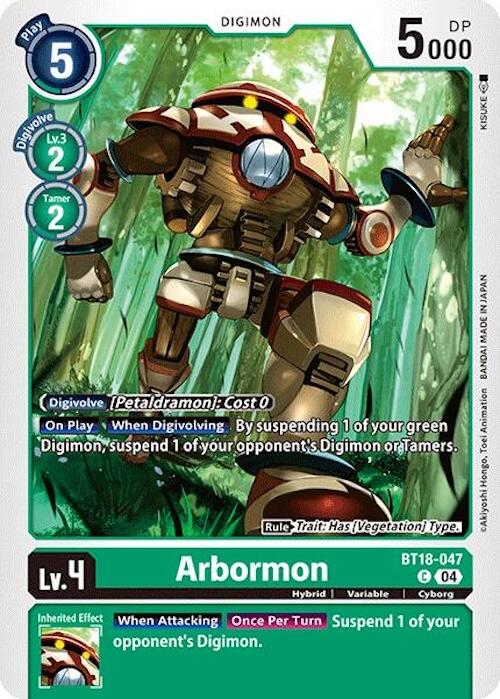 Arbormon [BT18-047] [Release Special Booster 2.0] | Black Swamp Games