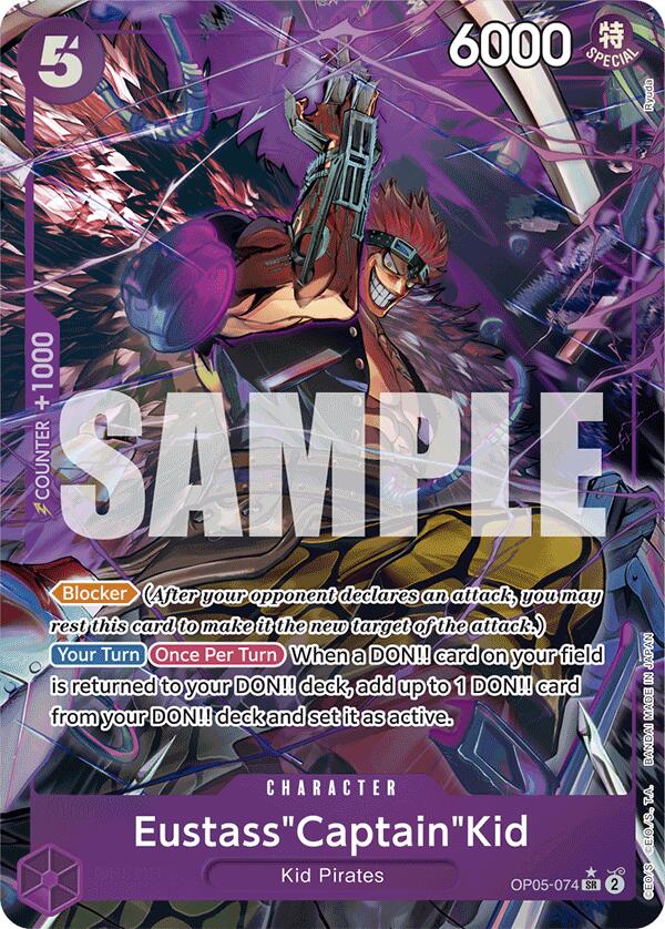 Eustass"Captain"Kid (OP05-074) (Alternate Art) [Premium Booster -The Best-] | Black Swamp Games