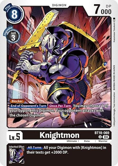 Knightmon [BT18-069] [Release Special Booster Ver.2.0] | Black Swamp Games