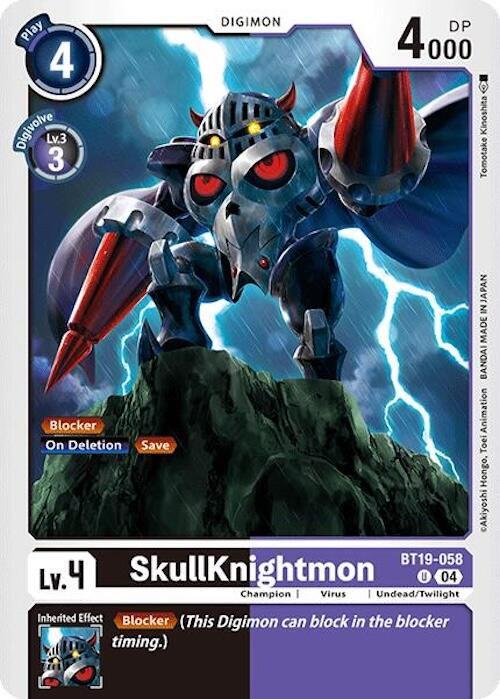 SkullKnightmon [BT19-058] [Release Special Booster 2.0] | Black Swamp Games