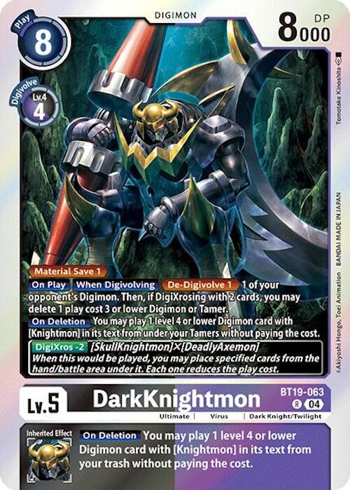 DarkKnightmon [BT19-063] [Release Special Booster 2.0] | Black Swamp Games