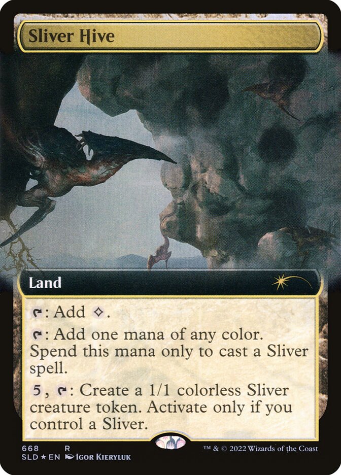 Sliver Hive (Extended Art) [Secret Lair Drop Promos] | Black Swamp Games