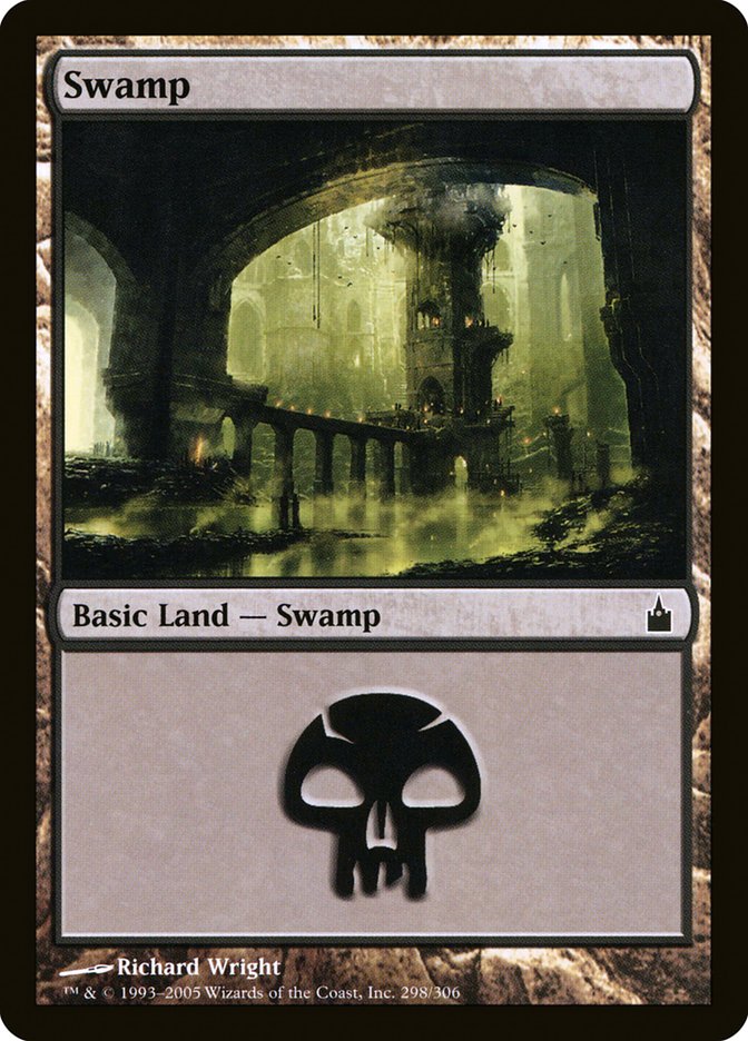 Swamp (298) [Ravnica: City of Guilds] | Black Swamp Games