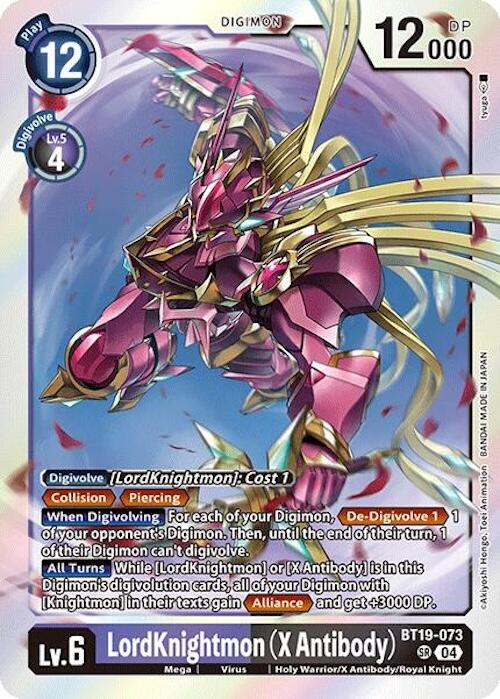 LordKnightmon (X Antibody) [BT19-073] [Release Special Booster 2.0] | Black Swamp Games