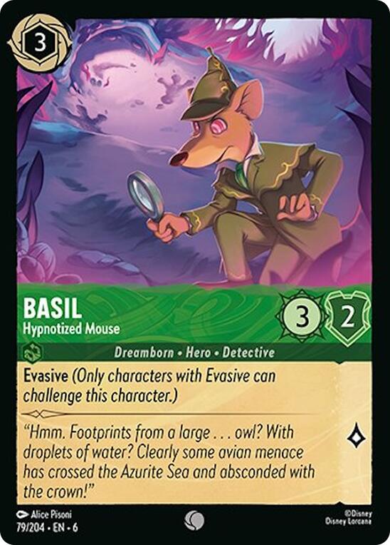 Basil - Hypnotized Mouse (79/204) [Azurite Sea] | Black Swamp Games
