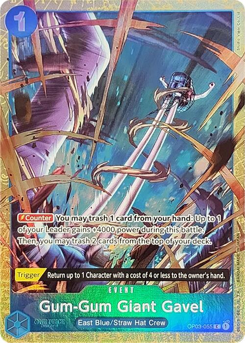 Gum-Gum Giant Gavel (Premium Card Collection -Best Selection Vol. 2-) [One Piece Promotion Cards] | Black Swamp Games
