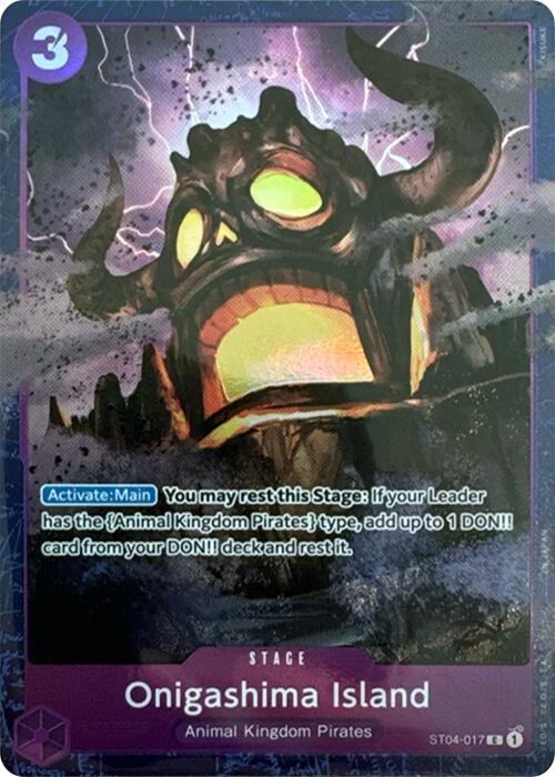 Onigashima Island (Premium Card Collection -Best Selection Vol. 2-) [One Piece Promotion Cards] | Black Swamp Games