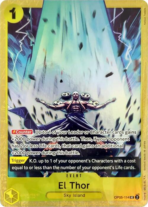 El Thor (Premium Card Collection -Best Selection Vol. 2-) [One Piece Promotion Cards] | Black Swamp Games